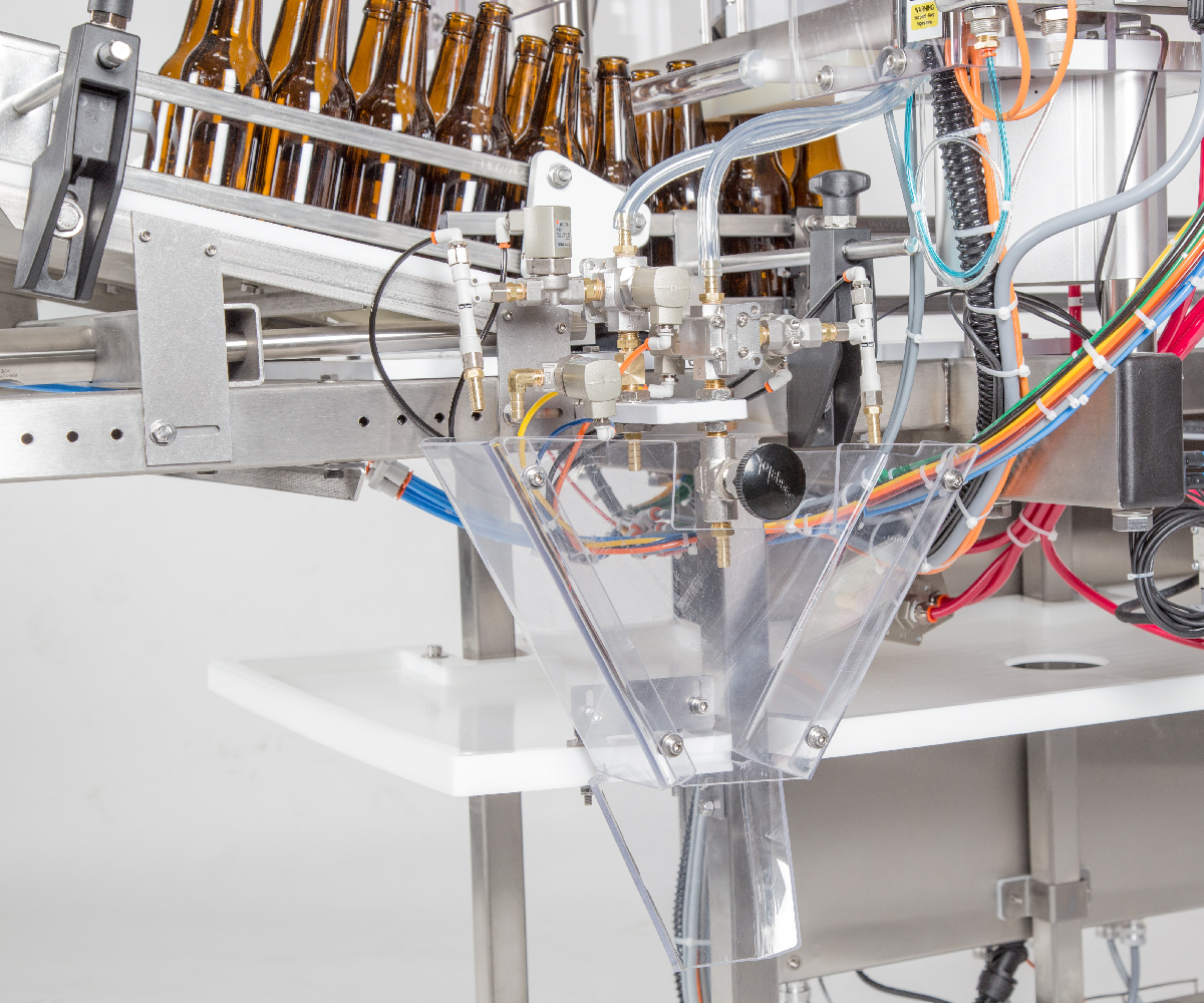 Embotelladora Meheen - Llenadora neumática automática - Imagen 6