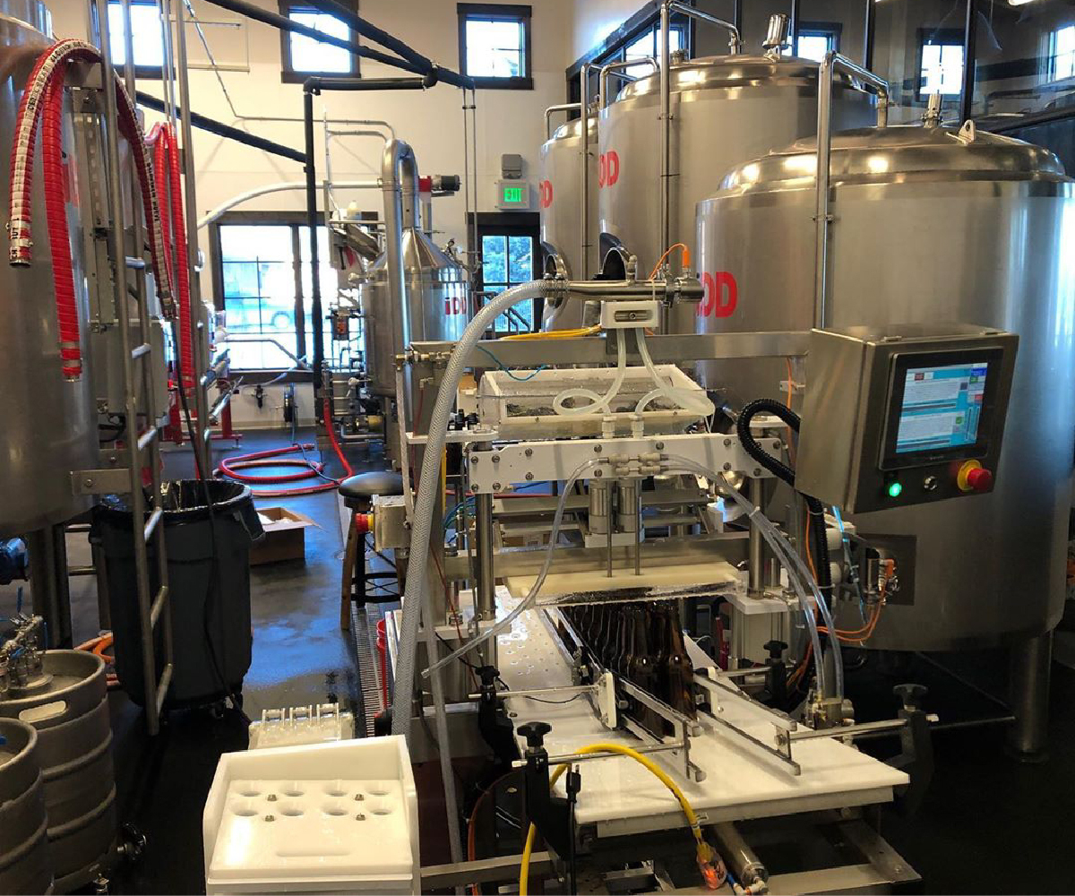 Embotelladora Meheen - Llenadora neumática automática - Imagen 7